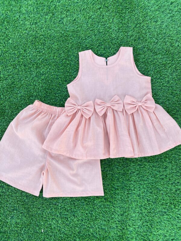 Baby Girl Bow Peplum